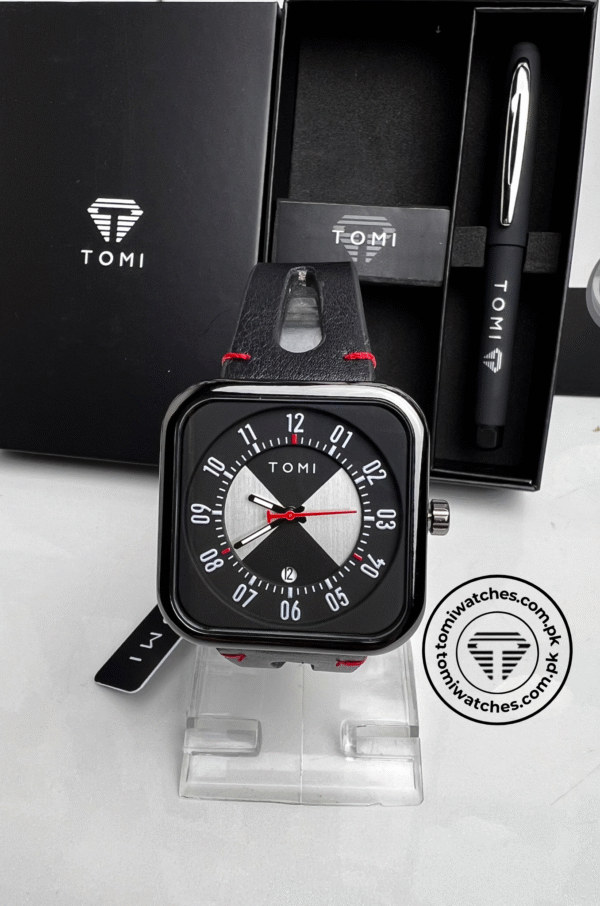 TOMI T-094 Luxury Watch with Pen Gift Set | The Tomi Watches - Image 5