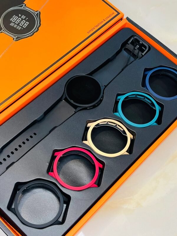 TOMI 5-in-1 Sports Digital Watch – Multi-Color Dial Covers, LED Light & Stopwatch - Image 3
