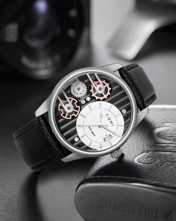 TOMI Face Gear Dual Strap Luxury T-106 | The Tomi Watches - Image 15