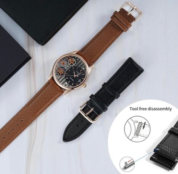 TOMI T-106 Face Gear Dual Strap Luxury Watch - Tomi Watches