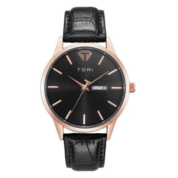 TOMI T-045 Day Date Quartz Wrist Watch For Men - Tomi Watches