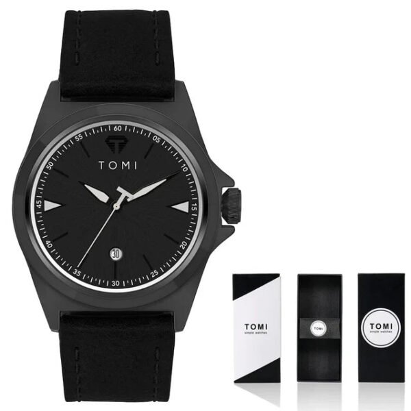 TOMI T-041 Date Quartz Business Watch | The Tomi Watches - Image 16