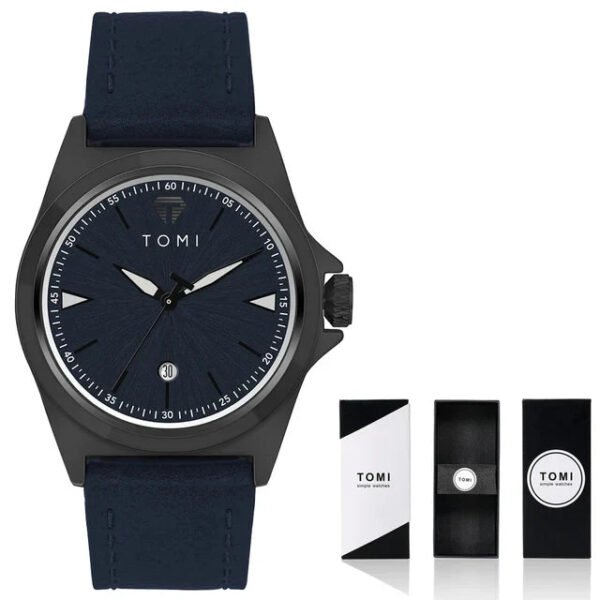 TOMI T-041 Date Quartz Business Watch | The Tomi Watches - Image 17