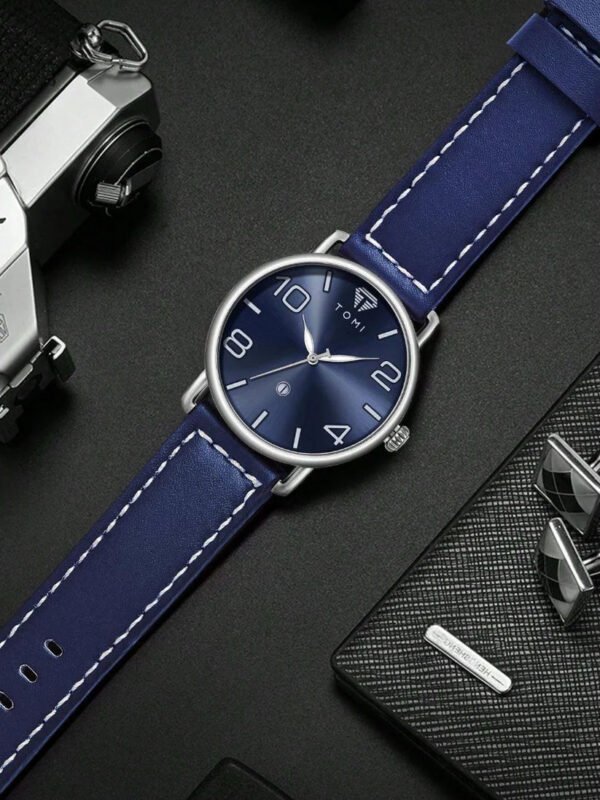 TOMI Men Wrist Watch Quartz Date T-035 | The Tomi Watches - Image 14