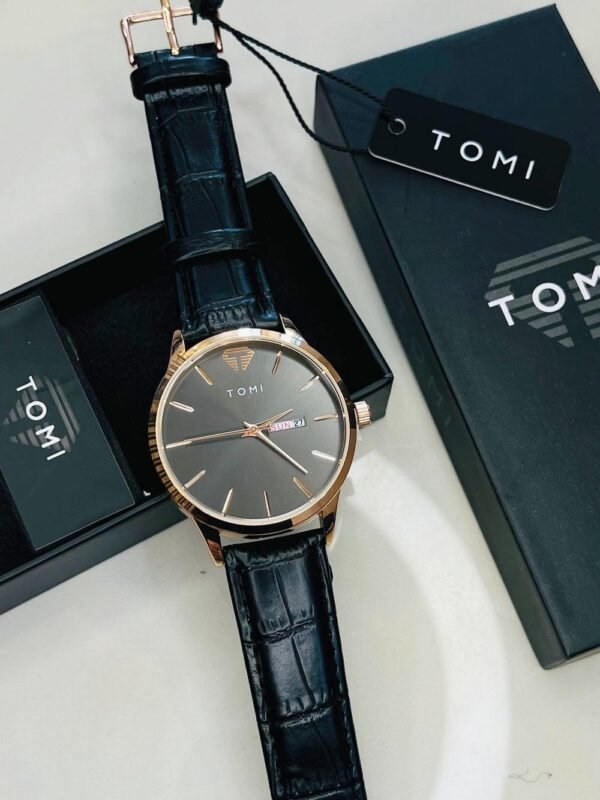 TOMI T-045 Day Date Quartz Wrist Watch For Men - Tomi Watches