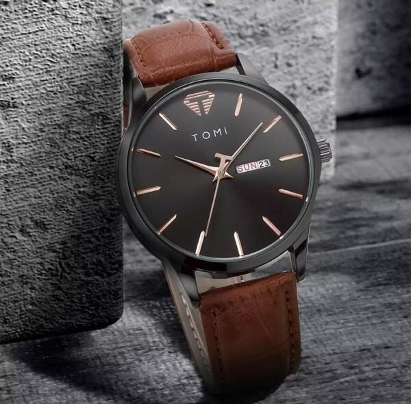 TOMI T-045 Day Date Quartz Wrist Watch For Men - Tomi Watches