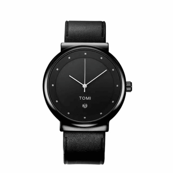 TOMI T-091 Men's Watch Round Dial Date Quartz - Tomi Watches