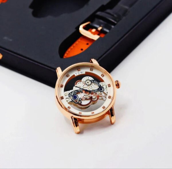 TOMI Skelton Face Gear Dual Strap Luxury T-102 | The Tomi Watches - Image 9