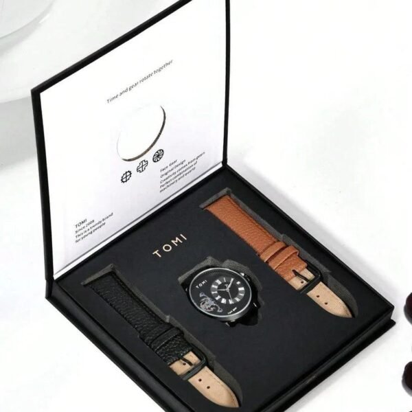 T-104 Dual Strap Pair Watch - Tomi Watches