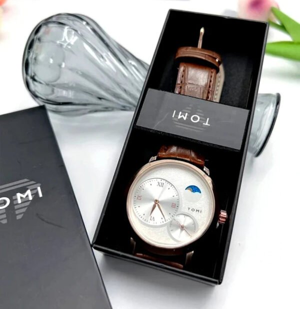 TOMI T-036 Moon Edition Chronograph Watch | The Tomi Watches - Image 6