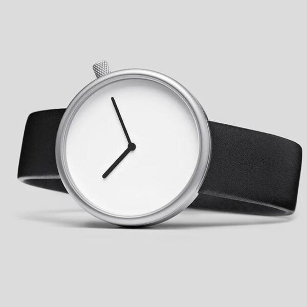 TOMI T-078 Unisex Watch Round Dial Leather Strap - Tomi Watches