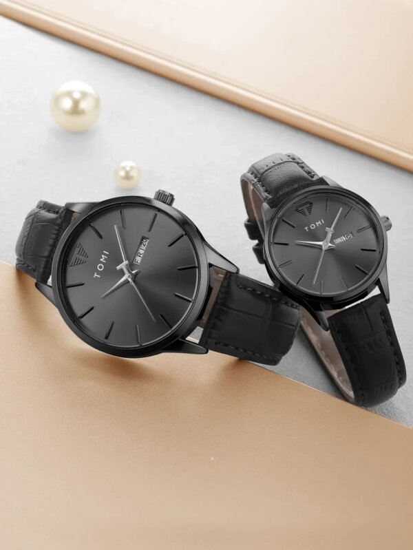 TOMI T-045 Couple Watches – Stylish Matching Set for Him & Her | The Tomi Watches - Image 8
