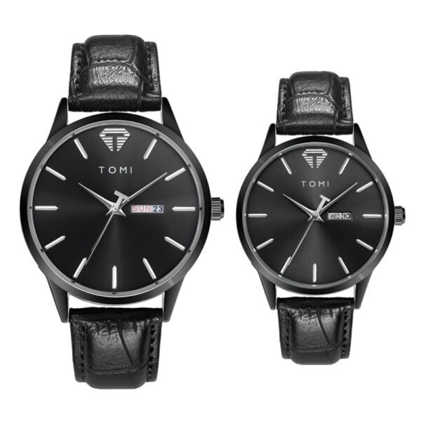 TOMI T-045 Couple Watches – Stylish Matching Set for Him & Her | The Tomi Watches - Image 4