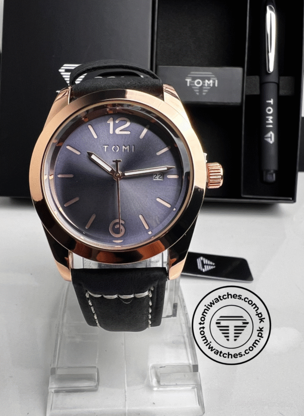 TOMI T-095 Men's Watch with Pen Gift Set | The Tomi Watches