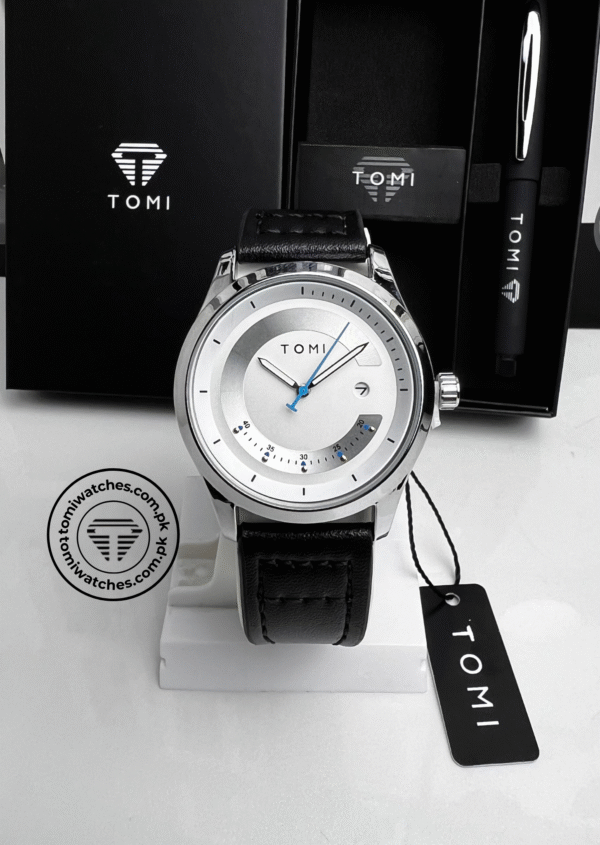 TOMI T-099 Men's Watch with Pen Gift Set | The Tomi Watches - Image 3