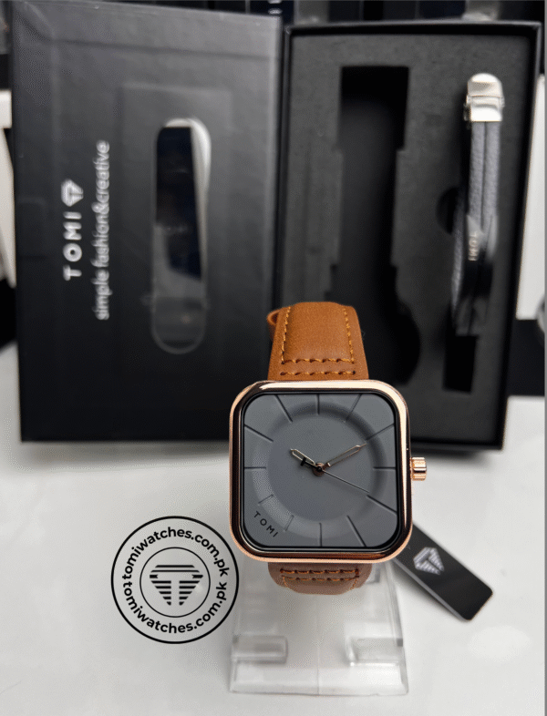 TOMI T-093 Men's Watch with Bracelet | The Tomi Watches