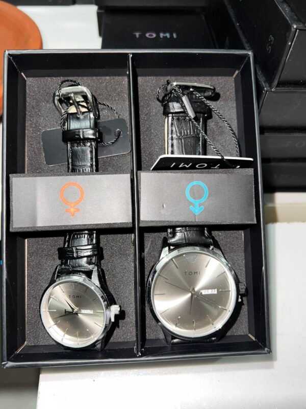TOMI T-045 Couple Watches – Stylish Matching Set for Him & Her | The Tomi Watches - Image 16