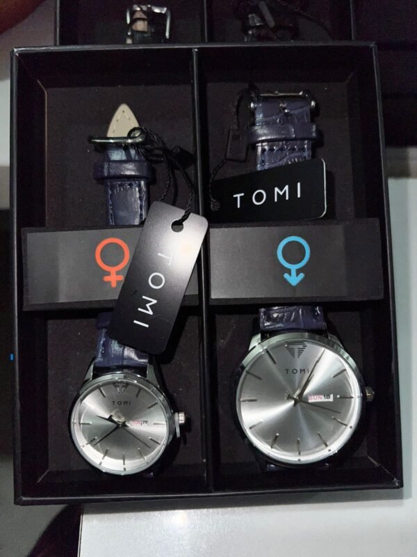 TOMI T-045 Couple Watches – Stylish Matching Set for Him & Her | The Tomi Watches - Image 15