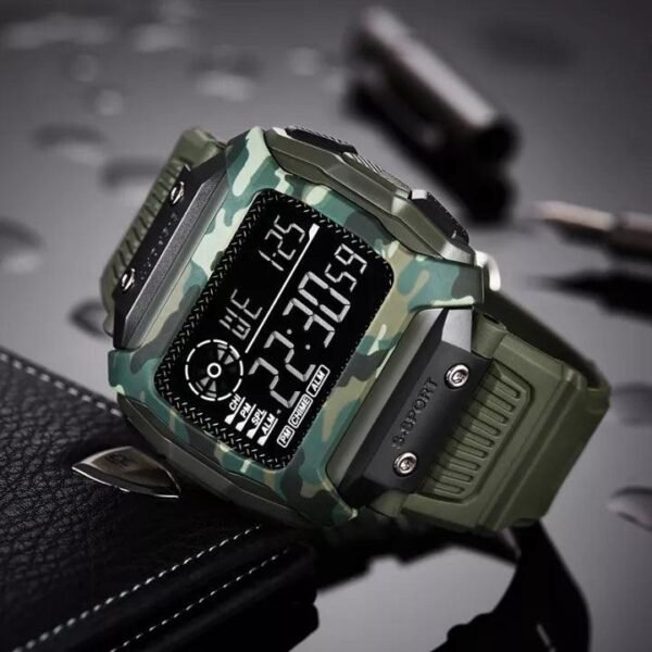 TOMI T-218 Digital Sports Watch Square Dial - Tomi Watches