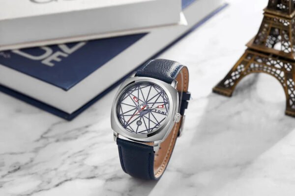 TOMI T-112 Stylish Men's Watch with Bracelet Gift Set | The Tomi Watches - Image 7
