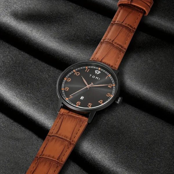TOMI T-108 Quartz Watch – Stylish, Unisex, Date Display | The Tomi Watches - Image 18