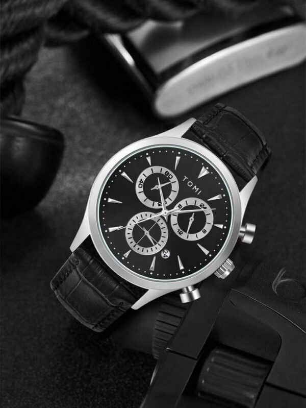 TOMI T-602 Chronograph Premium Luxury Business Men's Watch - Tomi Watches