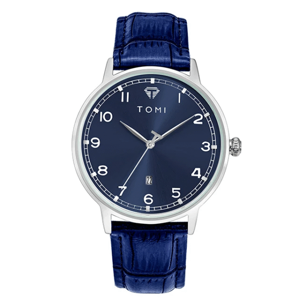 TOMI T-108 Quartz Watch – Stylish, Unisex, Date Display | The Tomi Watches - Image 5