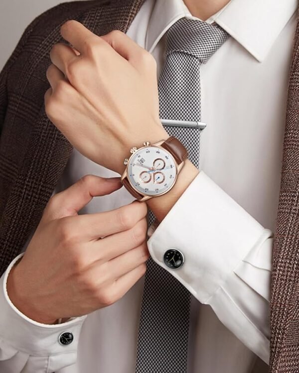 TOMI Luxury Watch Tie Pin Cufflinks T-601 | The Tomi Watches - Image 11