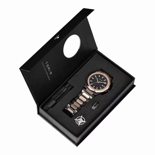 TOMI T-301 Men's Luxury Watch Gift Set | Tomi Watches - Image 10