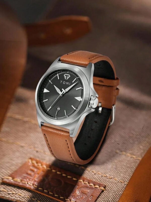 TOMI T-041 Date Quartz Business Watch | The Tomi Watches - Image 13
