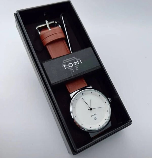 TOMI Men's Watch Round Dial T-091 | The Tomi Watches - Image 2