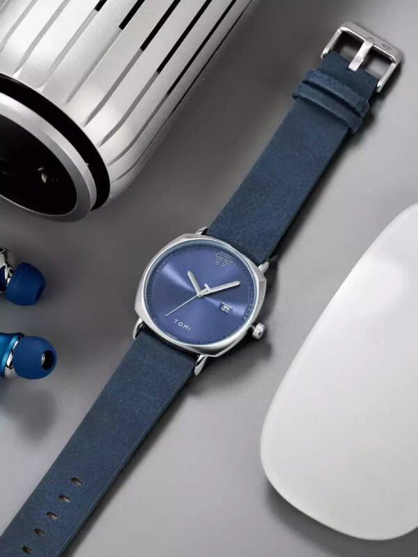 TOMI Men's Watch Leather Strap T-044 | The Tomi Watches - Image 14