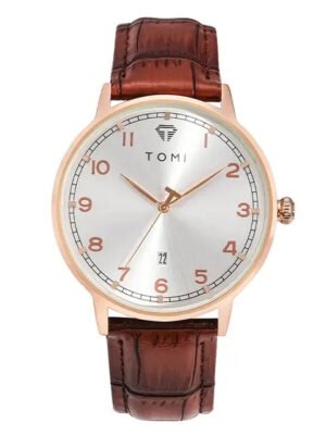 TOMI T-108 Quartz Watch – Stylish, Unisex, Date Display | The Tomi Watches
