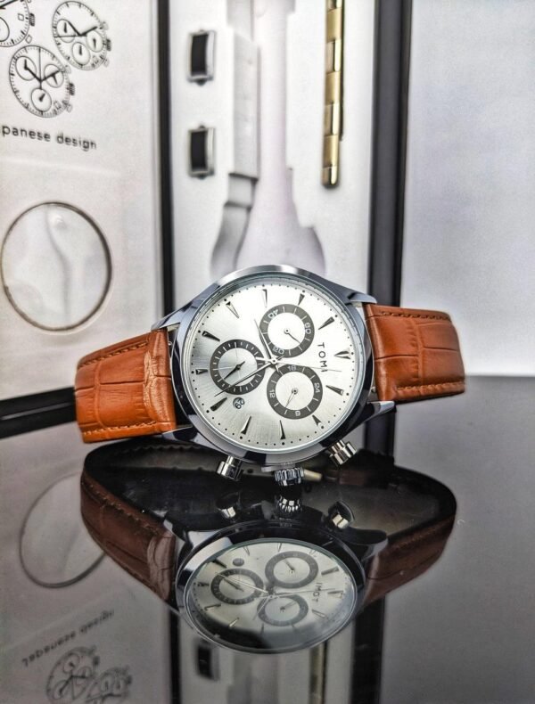 TOMI T-602 Chronograph Premium Luxury Business Men's Watch - Tomi Watches