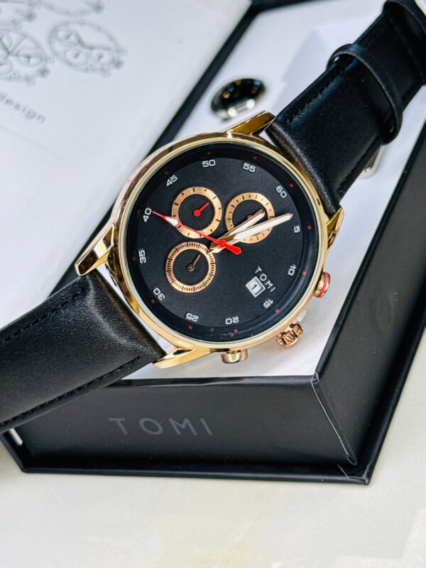 TOMI Luxury Watch Tie Pin Cufflinks T-601 | The Tomi Watches - Image 12