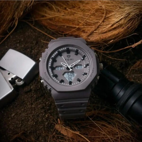 TOMI T-217 Dual Time Men's Sports Watch | Tomi Watches - Image 2