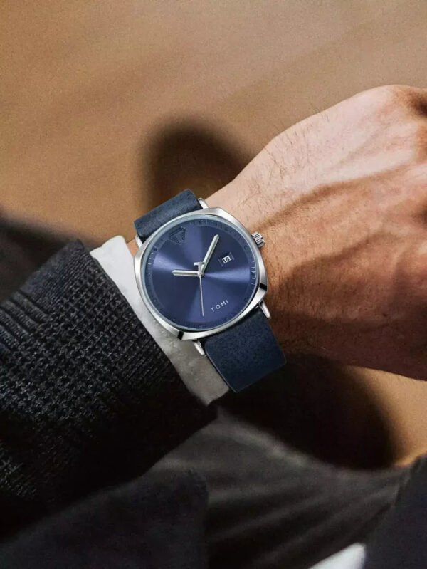 TOMI Men's Watch Leather Strap T-044 | The Tomi Watches - Image 17